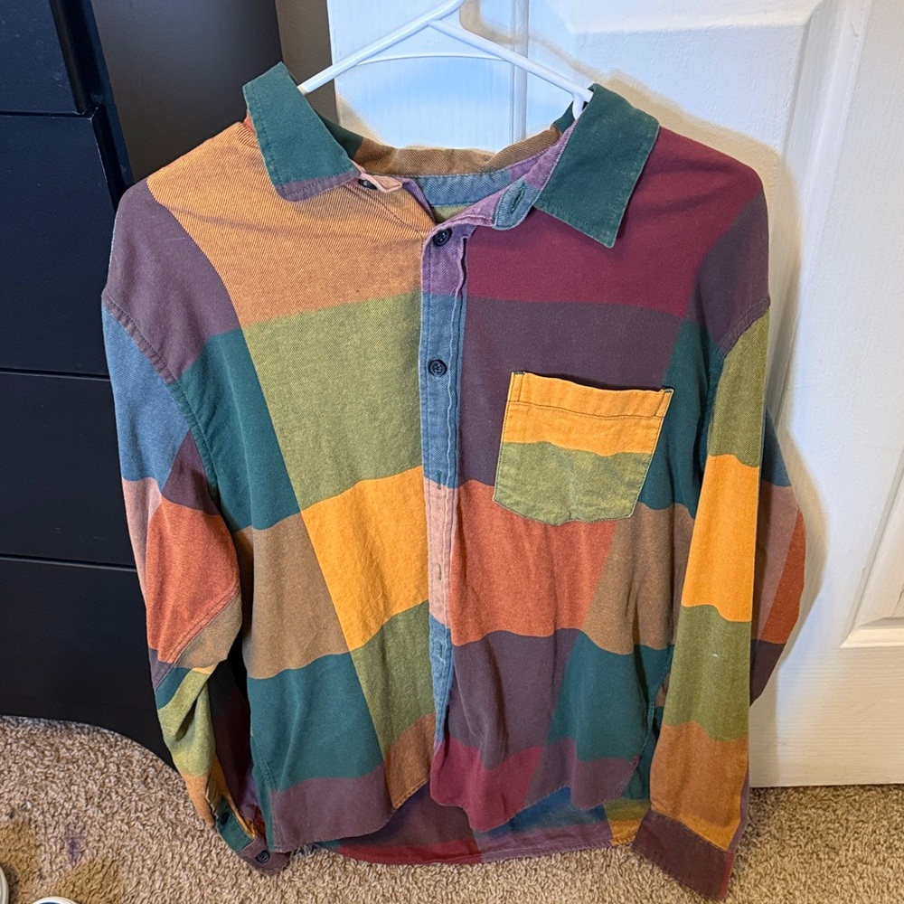 BDG Multicolor Plaid Shirt (Make on offer I’ll take it)